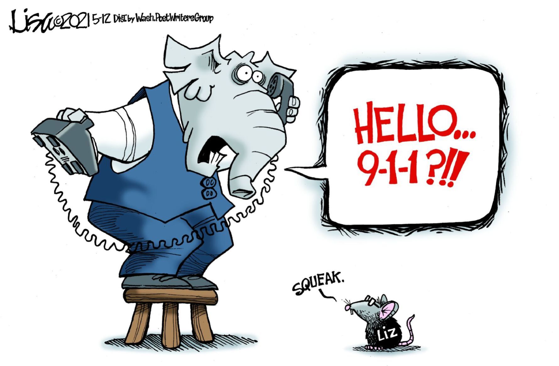 Lisa Benson cartoon